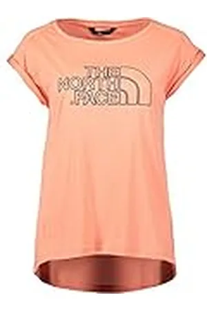 The North Face Camiseta para Mujer Extent II, Mujer, Camiseta, T93BUB, Naranja (Desierto), Small