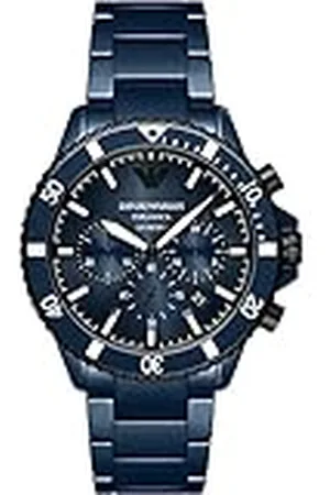 Emporio Armani Reloj Análogico-Digital para Hombres de Automático con Correa en Poliéster AR70009