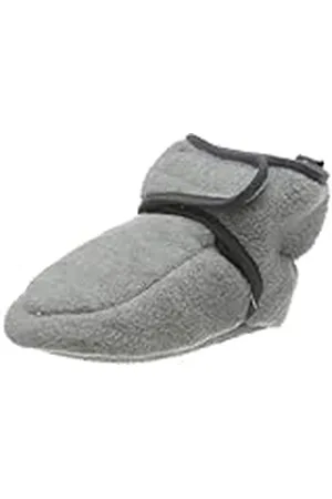 Playshoes Zapatillas para Niños Pequeños, Zapatos para Gatear, Unisex niños, (Grey 33), 18/19 EU