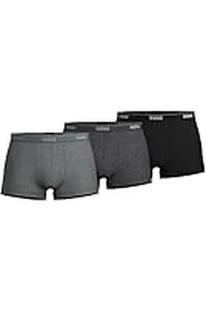 HUGO BOSS Paquete baúles de algodón. 3 Unidades Bañadores Ajustados para Hombre, , L (Pack de 3)