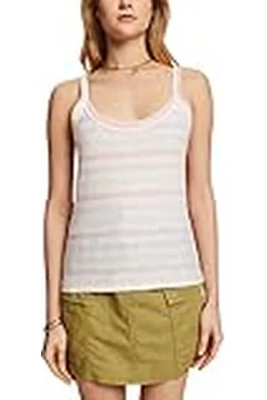 ESPRIT 063ee1k313 Camiseta, melocotón, M para Mujer