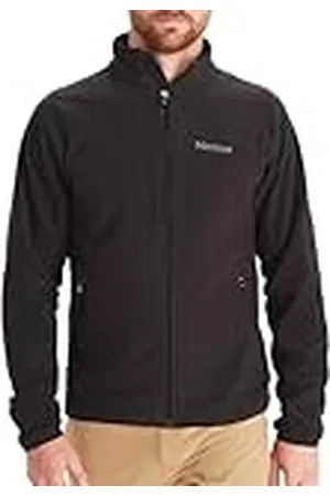 Marmot Hombre Rocklin Jacket, Chaqueta polar cálida, chaqueta de exterior con cremallera completa, jersey transpirable y resistente al viento, , XXL