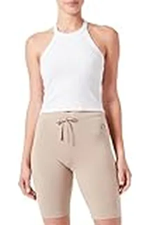 Champion Legacy Icons W-Tight Cotton Lycra Pantalones Cortos, , M para Mujer