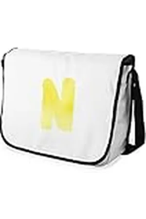 Bonamaison Bolsa de Mensajero con Estampado Digital con Correa Negra para Estudiantes, Bolsa de Cuerpo Cruzado, Bolsa de mensajería, Bolsa de Hombro para niños, niñas, niños, tamaño: 29 x 36 cm