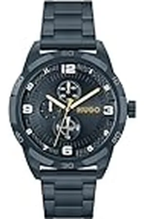 HUGO BOSS Reloj Analógico de Cuarzo Multifunción para Hombre Colección #Grip con Correa de Acero Inoxidable - 1530278