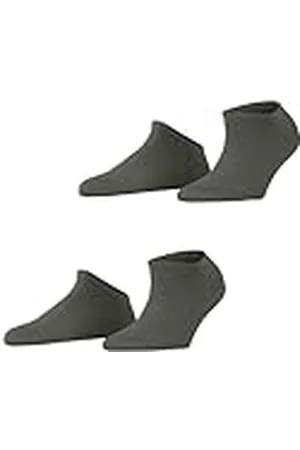 ESPRIT Uni Multipack W Sn algodón lisos 2 pares, Calcetines cortos Mujer, , 39-42