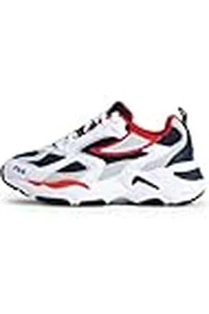 Fila Cr-cw02 Ray Tracer Kids, Zapatillas, Blanca Navy, 34 EU