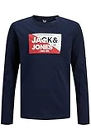 JACK&JONES JUNIOR JJNOLAN tee LS Crew Neck JNR Camisa Manga Larga, , 152 para Niños
