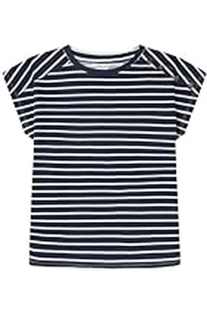 Springfield Camiseta de Manga Corta con Tapeta pequeña Hombro Botones algodón, , XL para Mujer