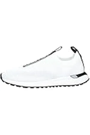 Michael Kors Bodie Slip ON, Sneaker Mujer, Blanco óptico, 41 EU