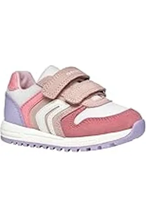 Geox B ALBEN Girl A, Zapatillas Bebé-Niñas, Lt Rose/White, 22 EU