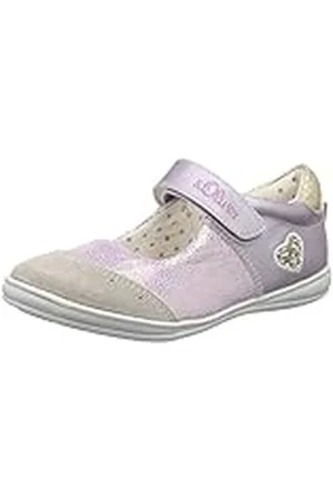 QS by s.Oliver 32601 - Mary Jane Niñas, Color Morado, Talla 32