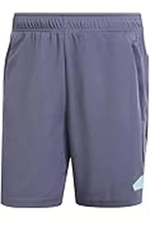 adidas Pantalón corto de entrenamiento con logotipo Train Essentials para hombre, L 5 pulgadas