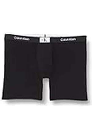 Calvin Klein Hombre Pack de 3 Bóxers Algodón con Stretch, Negro (Black/Black/Black), XS
