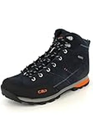 CMP ALCOR Mid Trekking Shoes WP, Zapatos Hombre, Antracita-Naranja, 42 EU