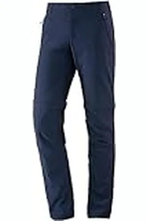 Schöffel Folkstone versátiles para Hombre con función Zip-Off, Ligeros Pantalones de Senderismo para el Verano, , 48