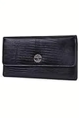 Timberland Leather RFID Flap Wallet Clutch Organizer, Billetera para Mujer, , Talla única