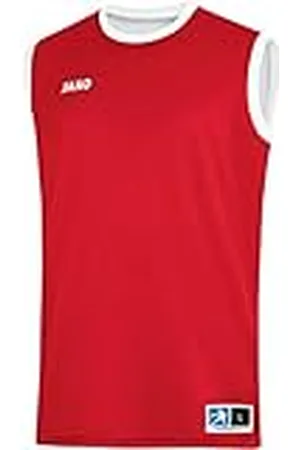 Jako Change 2.0 - Camiseta Reversible para niño, Infantil, Color Rojo/Blanco, tamaño Extra-Small