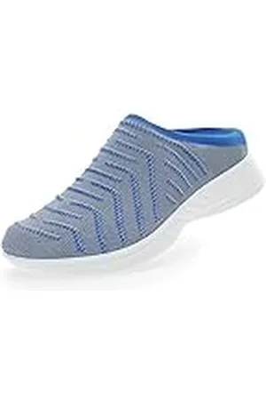 UYN Sabot 3D Ribs, Zapatillas Hombre, Grey/Blue, 41 EU
