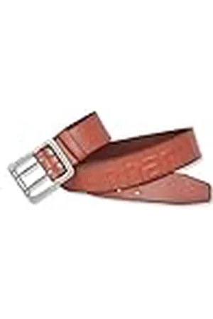 Carhartt Cinturón con logotipo Para Hombre, Brown, W36