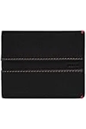 Fossil Sport Tourer, Billetera Bi-Fold para Hombre, Negro, Small