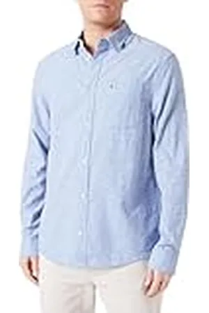 Tommy Hilfiger TJM REG Linen Blend Shirt DM0DM18962 Camisas Casuales, , XXS para Hombre