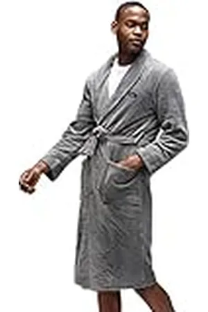 Ben Sherman Hombres Bata Gris Oscuro Pequeño
