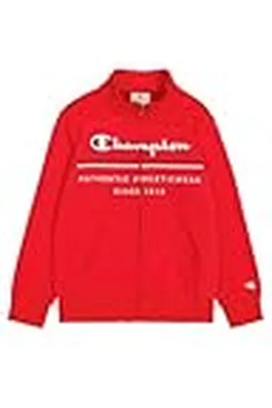 Champion Legacy Graphic Shop B (306840) -Ultra-Light Soft Compact Powerblend Fleece Full-Zip Sudadera Deporte Mujer, , 3-4 años para Niños