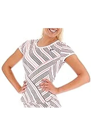 Lotto Barré Damen-Weiß, Pink, XS Ropa de Abrigo, Mujer, , Extra-Small
