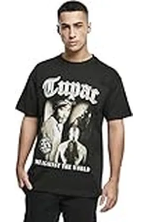 Mister Tee MT Upscale Mt1809-tupac Matw Sepia Oversize tee Camiseta, , M Grande Alto para Hombre
