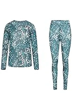 Dare 2B ExchangeII Womens BaseLayer Set: cómoda ropa interior de tela térmica cepillada suave, rápida absorción y secado rápido con control de olor antibacteriano