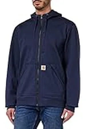 Carhartt Sudadera Wind Fighter, Full-Zip, Relaxed Fit, tejido de grosor medio Para Hombre, , L