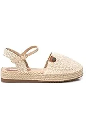 Refresh Sandalias con Cuña Mujer Beige - Calzado Cómodo y Versátil - Moda Casual - Modelo 17273101 (Talla 37)