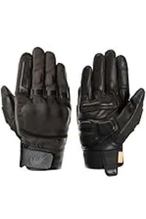Furygan Jet D3O EVO - Guantes de Moto para Hombre - Palma 100% Cuero - Confort - Guantes de Verano - Transpirable y Ligero - Compatible con Pantallas - Pantalla táctil