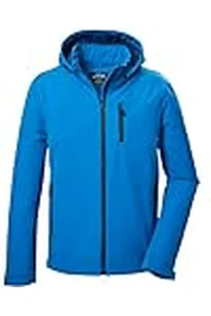 Killtec Hombre Chaqueta softshell/outdoor con capucha con cremallera KOW 92 MN SFTSHLL JCKT, blau, 3XL, 41829-000