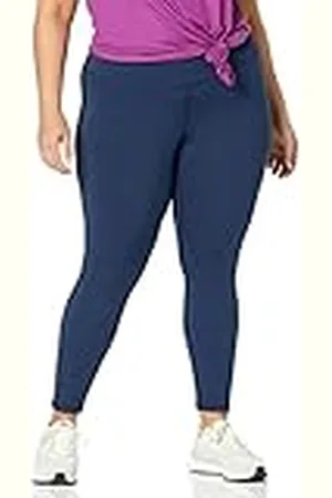 Amazon Leggings de longitud completa de tiro medio para el día a día y los entrenamientos Active Sculpt - colores interrumpidos Mujer, , XL Grande