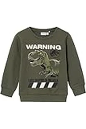 NAME IT NMMNAT Jurassic Sweat Bru Noos Sky, Maglia di Tuta