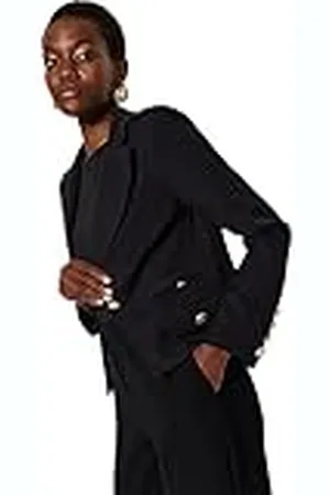 Trendyol Damen Gerade Lange Ärmel Regulär Blazerjacke Blazer, , 42 Mujeres