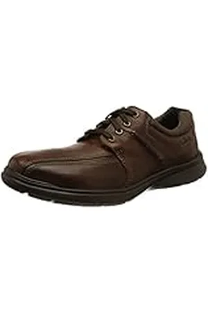 Clarks Cotrell Walk Oxford Flat para Hombre, marrón (Tobacco), 10 UK Wide