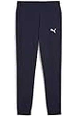 PUMA TeamGOAL Casuals Pants Wmn Pantalones de Punto, Mujer, Azul Marino Blanco, XL