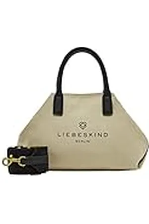 liebeskind Berlin Cotton Twill Chelsea, Shopper M para Mujer, Beige Caliente 8125