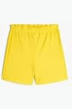 Koton Shorts Pleated Elastic Waistband Relax Cut, Pantalones Cortos niñas,