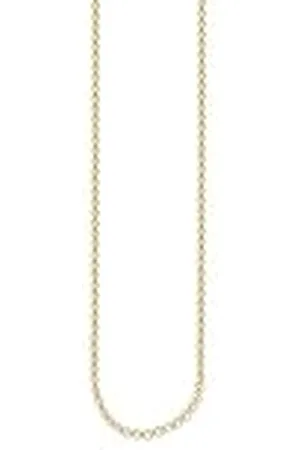 Thomas Sabo Cadena de plata dorada 90 cm ke1219-413-12-l