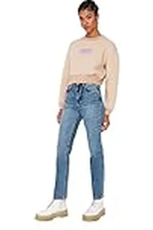 Trendyol Woman Bootcut & Flared Jeans, Azul, 70 para Mujer