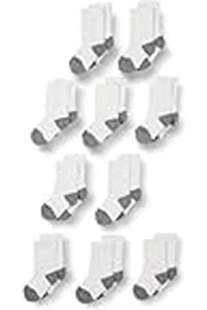 Amazon Calcetines Largos de Algodón Unisex Niño, 10 Pares, , 8 años