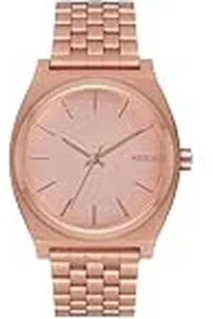 Nixon Reloj Analógico para Unisex de Cuarzo con Correa en Acero Inoxidable Recubierto A045-897-00