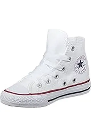 Converse Chuck Taylor All Star Core High, Zapatillas Unisex niños, Optical White, 33.5 EU