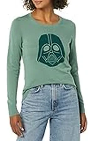 Amazon Disney | Marvel | Star Wars Jerséis Ligeros con Cuello Redondo Mujer, , XL