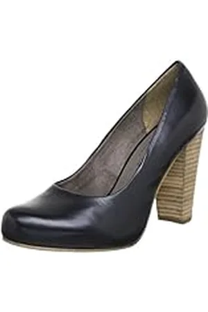 QS by s.Oliver Zapatos de tacón para Mujer, Negro 1, 36 EU