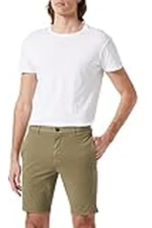 HUGO BOSS David222sd Pantalones Cortos Planos, Open Green345, 32 para Hombre